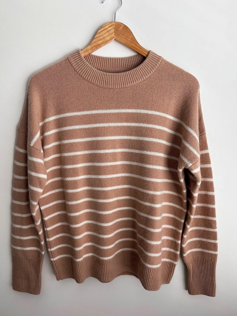 Vineyard Vines Stripe Lofty Cashmere Crew Striped Sweater Medium NWT